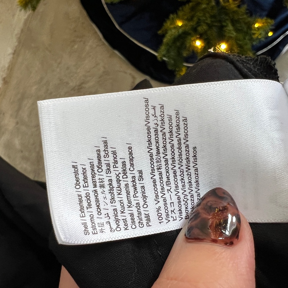 Farm RIO Heart forest Printed crepe de chine maxi dress SIZE SMALL floor length - Picture 9 of 9